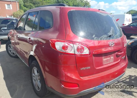 2010 Hyundai Santa Fe Gls из США, поврежденный, VIN 5NMSGDAB0AH384598